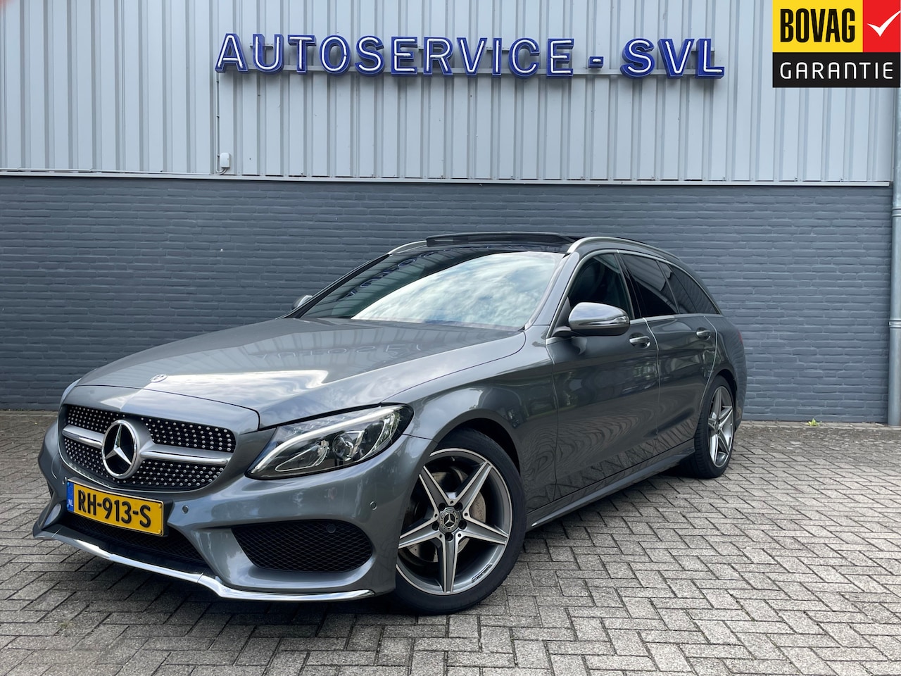 Mercedes-Benz C-klasse Estate - 180 AMG Sport - Trekhaak - Panoramdak - Camera etc etc - AutoWereld.nl