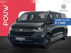 Volkswagen e-Transporter - Dubbele Cabine 32 L2H1 218pk 71 kWh | Matrix LED | 17" Velgen