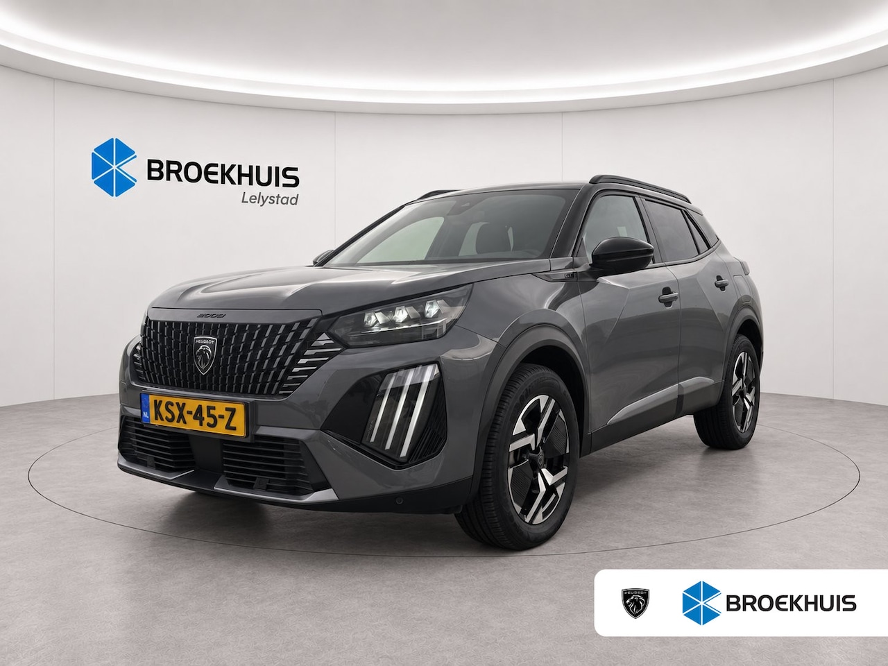 Peugeot 2008 - 1.2 PURETECH 130PK GT PACK AUTOMAAT / NAVI / LEDER / CLIMA / LED / PDC / 17" LMV / APPLE C - AutoWereld.nl