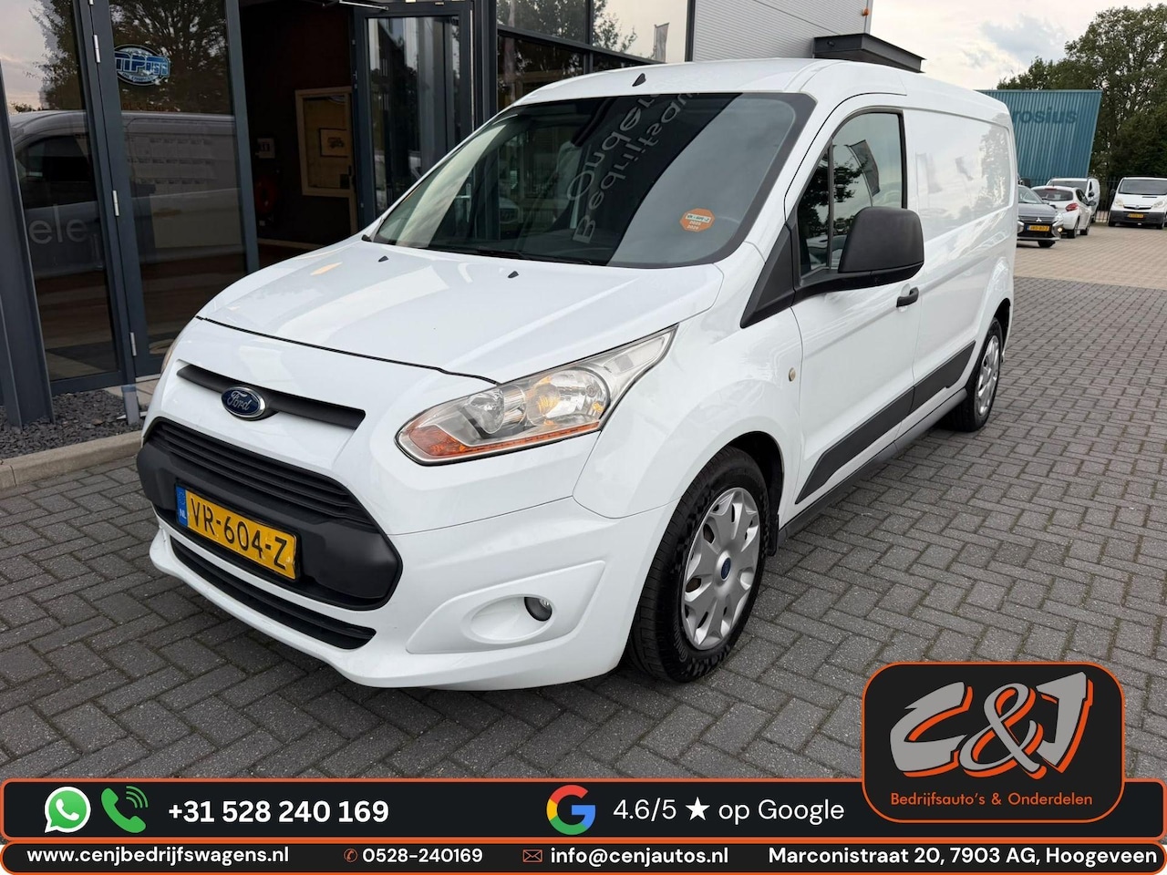 Ford Transit Connect - 1.6 TDCI L2 Trend achter schade l airco l cruise l MARGE - AutoWereld.nl