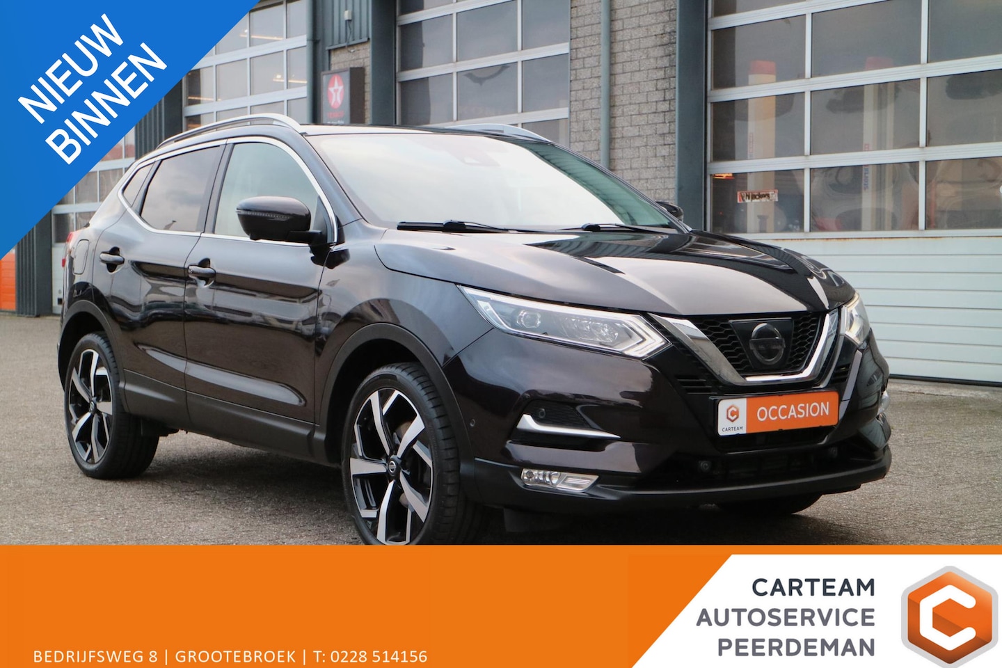 Nissan Qashqai - 1.2 Tekna + | Automaat! | Trekhaak! | - AutoWereld.nl