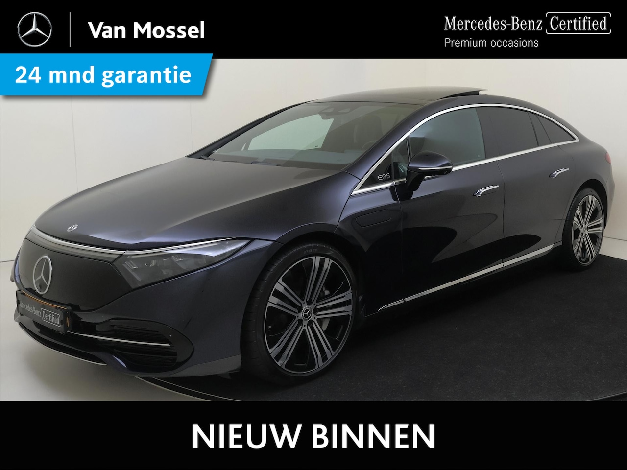 Mercedes-Benz EQS - 450+ Luxury Line 108 kWh / Panoramadak/ 22 inch/ Burmester 3D/ - AutoWereld.nl