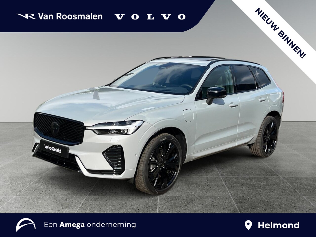 Volvo XC60 - 2.0 T6 Plug-in hybrid AWD Ultra Black Edition | SOH 100% | Trekhaak | Panoramadak | 360° c - AutoWereld.nl
