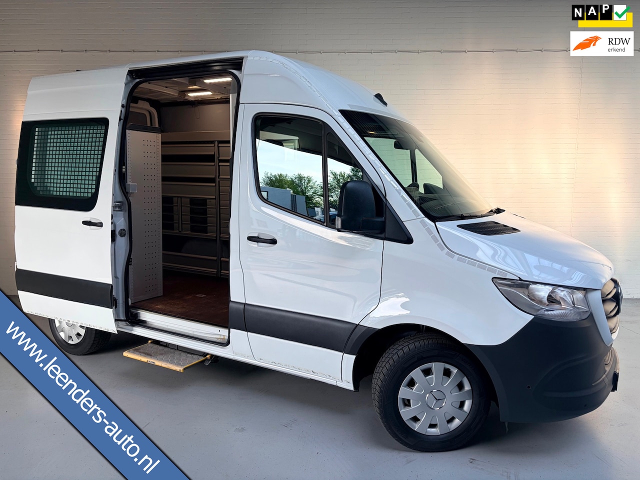 Mercedes-Benz Sprinter - Automaat Servicewagen 314 2.2 CDI 140PK L1H2 euro6 BOTT, Victron V230, Standkachel Trekhaa - AutoWereld.nl