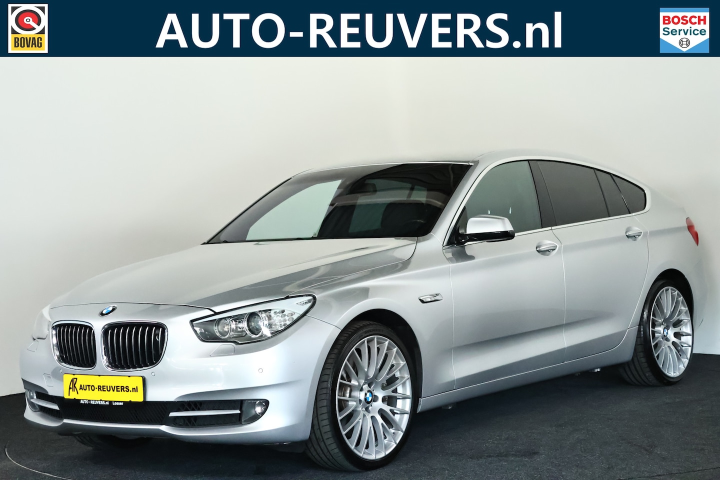 BMW 5-serie Gran Turismo - 550i High Executive / Leder / Bi-Xenon / Navi / Nachtzicht - AutoWereld.nl