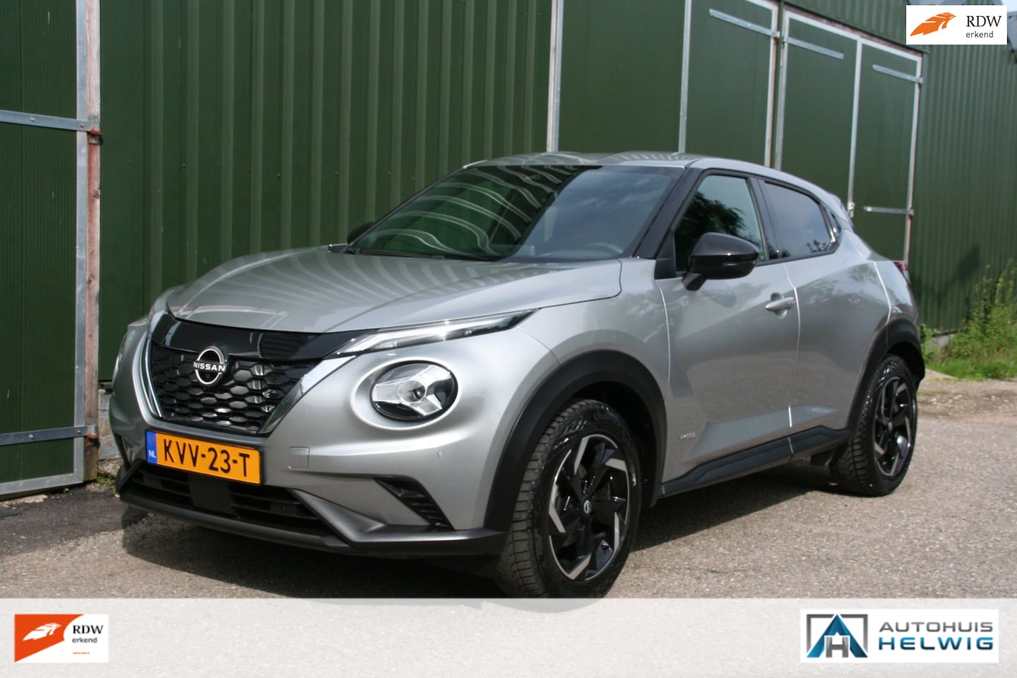 Nissan Juke - 1.6 Hybrid Tekna 1.6 Hybrid Tekna, CLIMA, NAVI, 360 CAMERA, HALF LEER - AutoWereld.nl