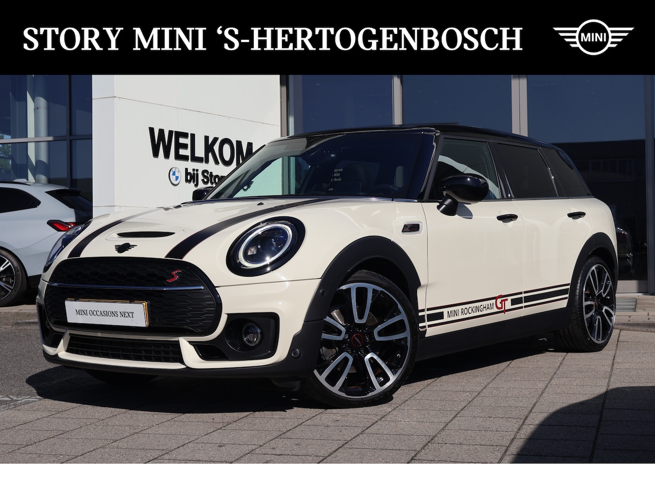 MINI Clubman - Cooper S Rockingham GT JCW Automaat / Panoramadak / Comfortstoelen / Comfort Access / Harm - AutoWereld.nl