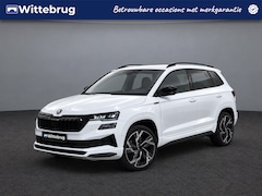 Skoda Karoq - 1.5 TSI 150pk ACT Sportline Business / Leder Verwarmbare stoelen vóór en achter / Virtual