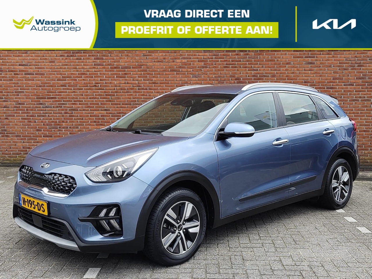 Kia Niro - 1.6 GDi Hybrid ExecutiveLine | Climate Control | Adaptive Cruise Control | Navi by App | S - AutoWereld.nl