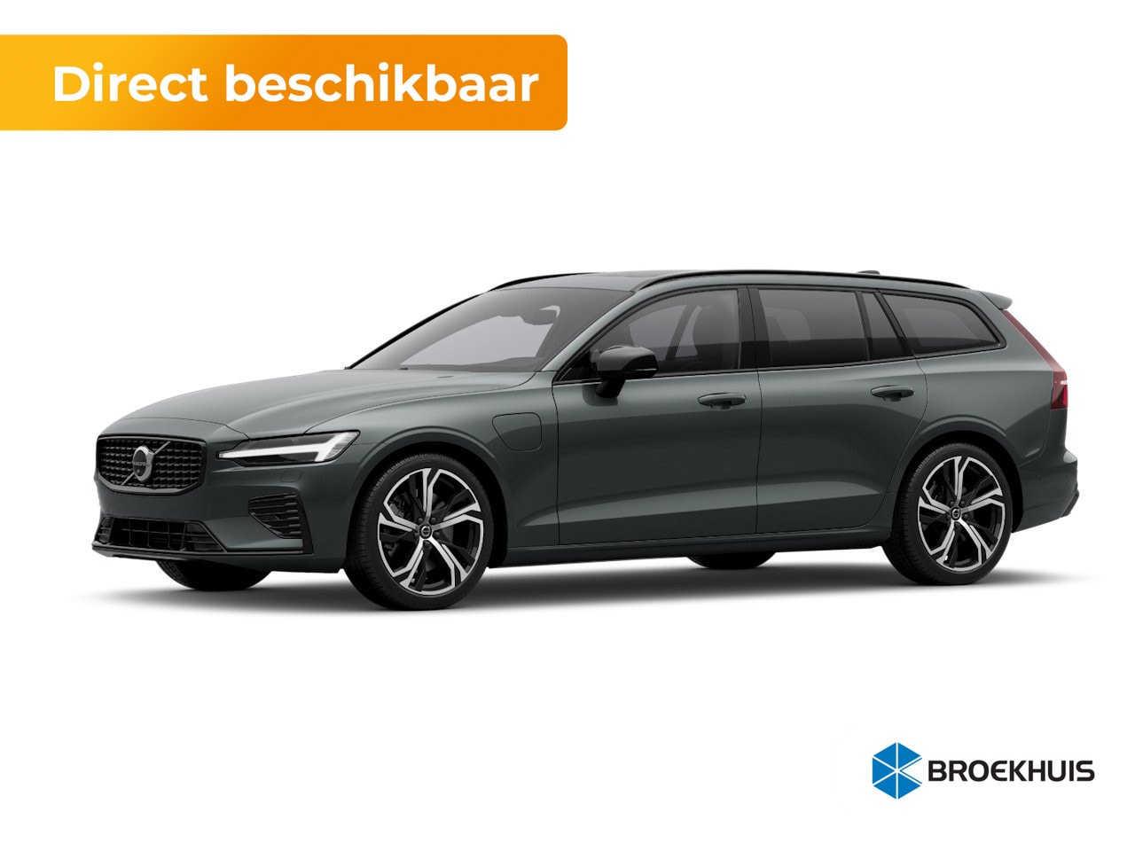 Volvo V60 - 2.0 T6 Plug-in hybrid AWD Ultra Dark | 10A Schucko - Mennekes 7 meter laadkabel | Apple Ca - AutoWereld.nl