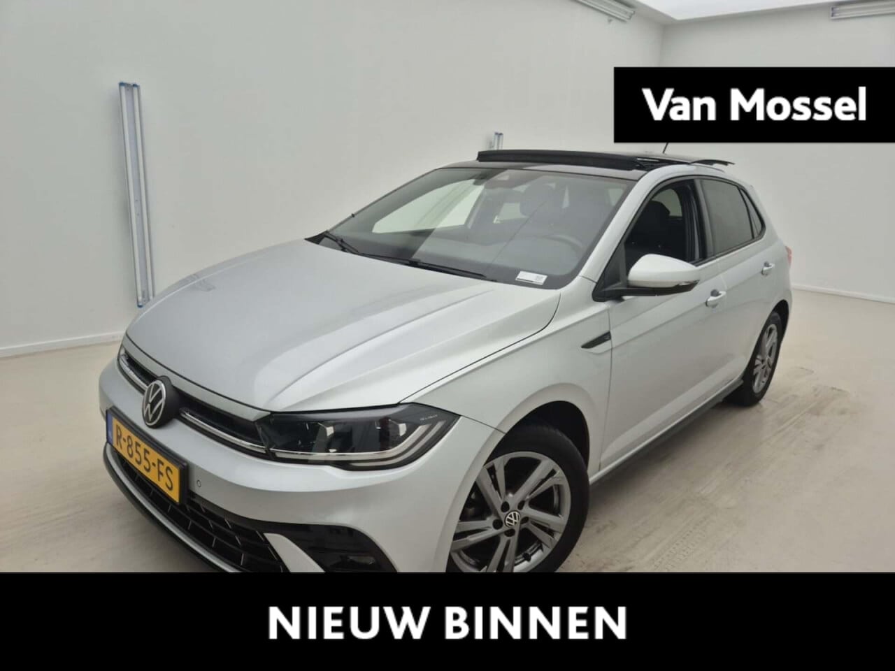 Volkswagen Polo - 1.0 TSI R-Line 95 PK| Origineel Nederlands | 1e Eigenaar | Dealeronderhouden | Panoramadak - AutoWereld.nl