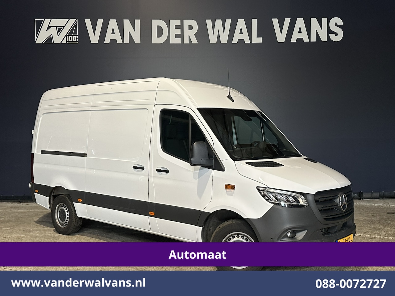 Mercedes-Benz Sprinter - 317 CDI 170pk 9G-Tronic Automaat L2H2 Euro6 Airco | Camera | Navigatie | Adaptieve Cruisec - AutoWereld.nl