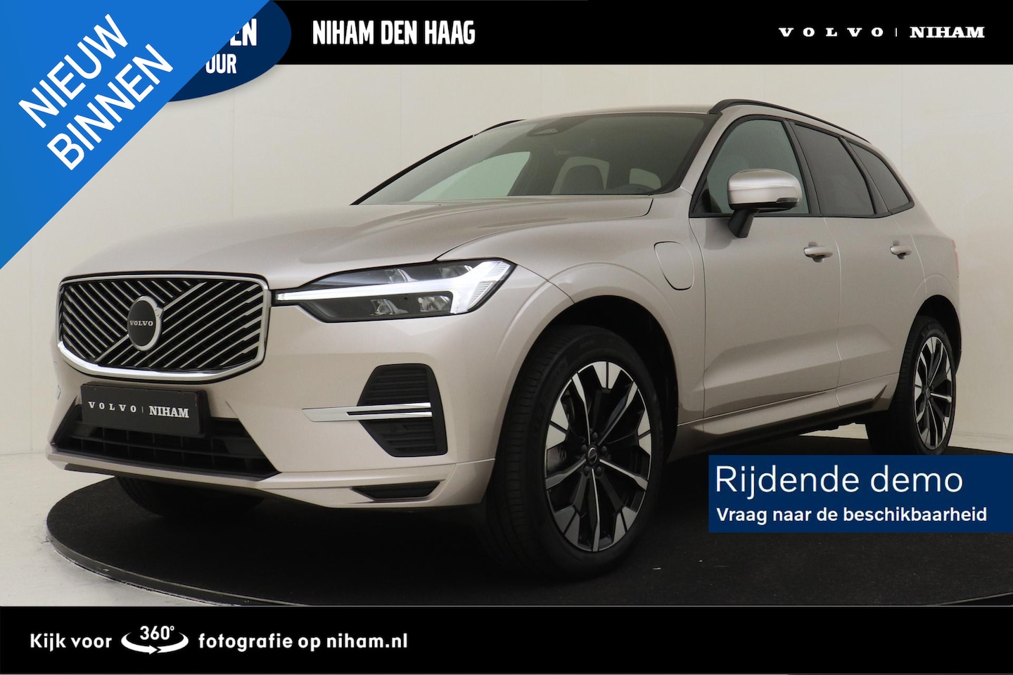 Volvo XC60 - T6 PLUG-IN HYBRID AWD ESSENTIAL BRIGHT -ADAP.CRUISE|CAMERA|PDC|CLIMATE|PRIVACY.GLAS|CARDAM - AutoWereld.nl