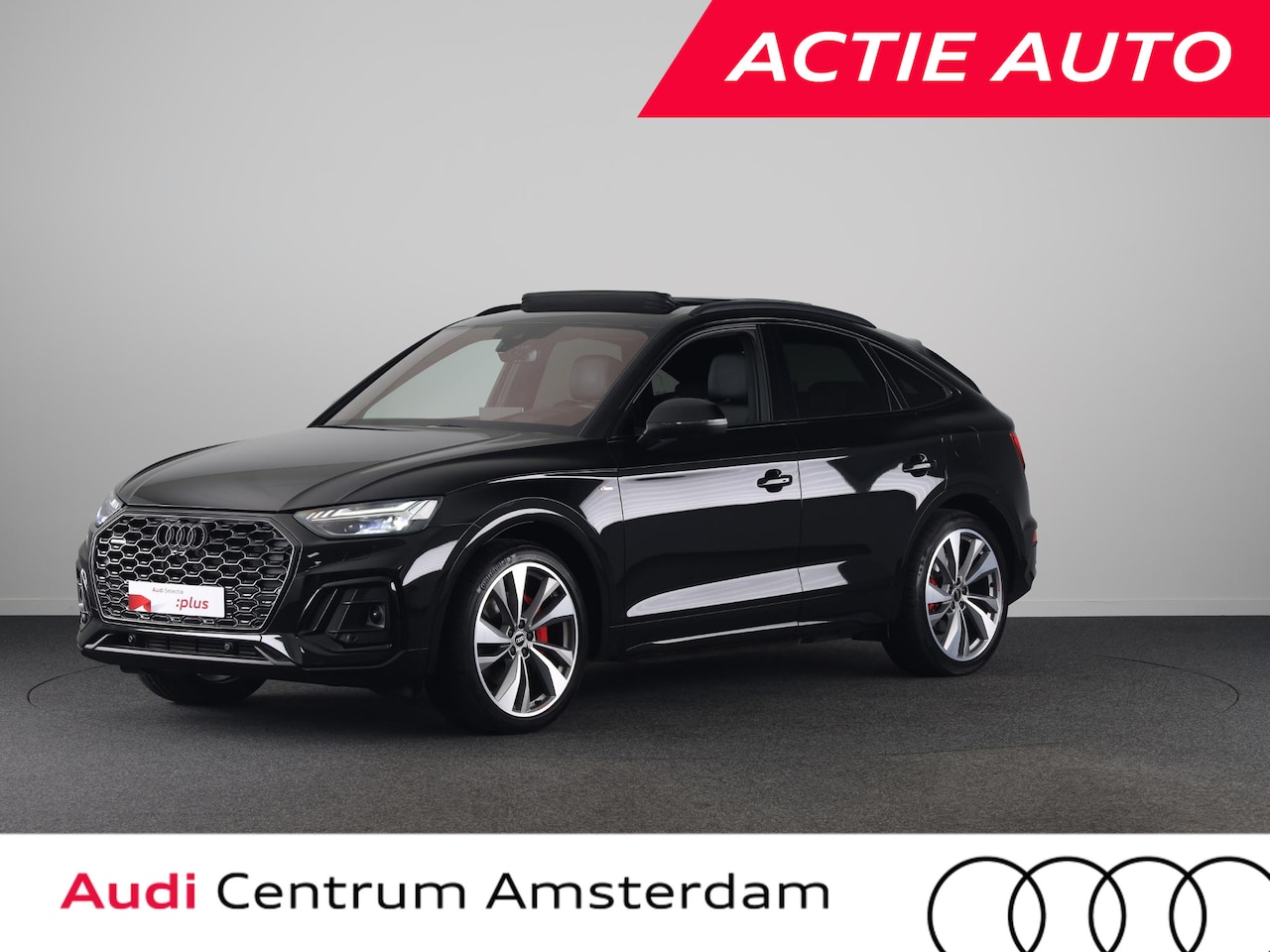 Audi Q5 Sportback - 55 TFSI e S edition Competition 367pk | Panoramadak | Trekhaak | Head uo Display | B&O Pre - AutoWereld.nl