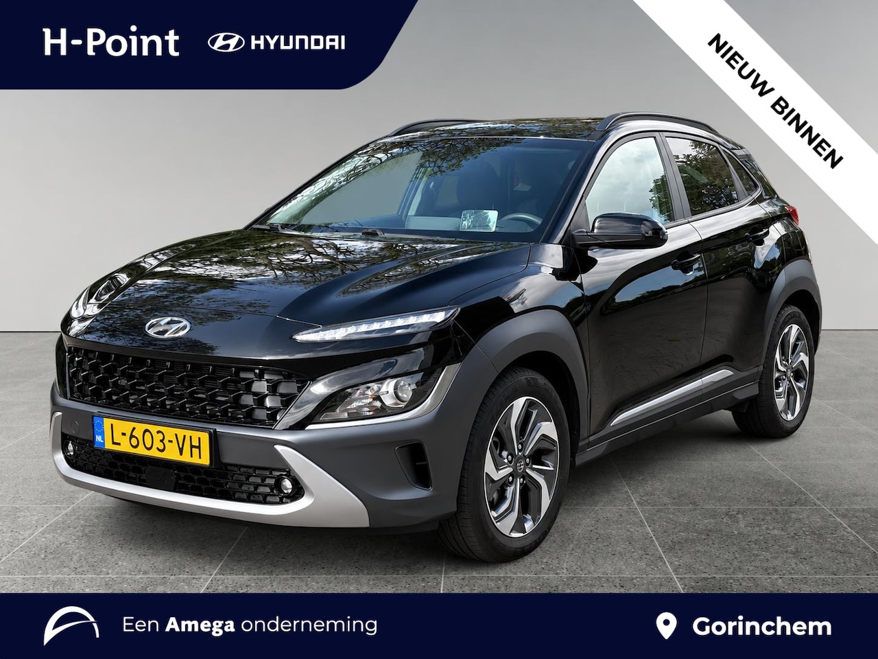 Hyundai Kona - Fashion 1.6 GDI HEV 140pk | HUD | ADAPTIVE CRUISE | NAVI | KEYLESS ENTRY | CAMERA | CLIMA - AutoWereld.nl
