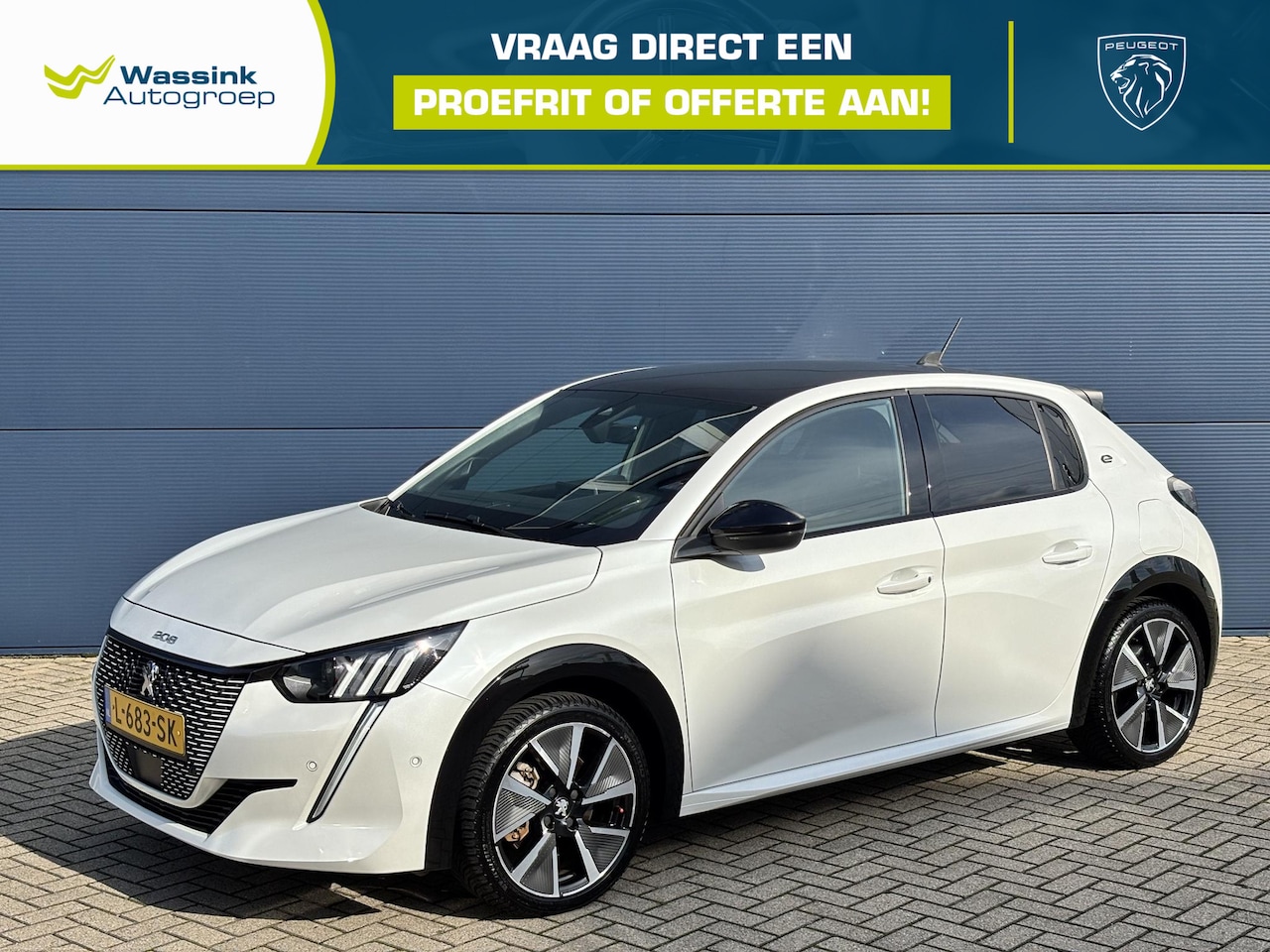 Peugeot e-208 - EV GT Pack 50 kWh | Stoelverwarming | Panorama dak | LED | Parkeersensoren | - AutoWereld.nl