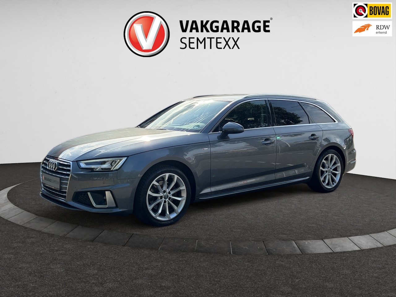 Audi A4 Avant - 35 TFSI Sport S line black edition MHEV| Virtual dash.| Automaat | Clima | Cruise | Navi | - AutoWereld.nl