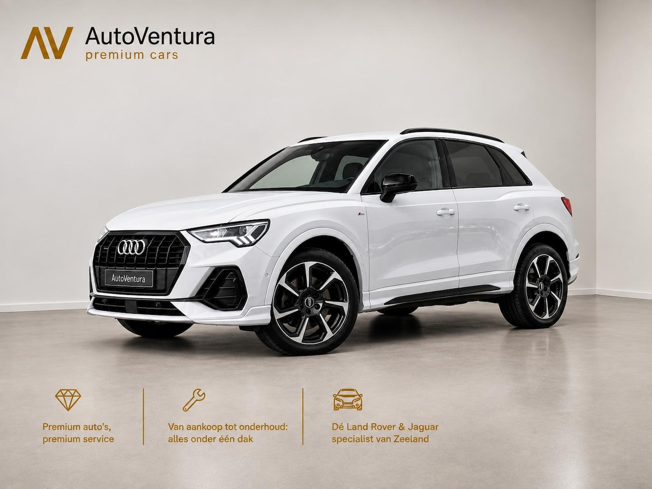 Audi Q3 - 40 TFSI quattro Pro Line S l S-line l Trekhaak l Bang & Olufsen l Sfeerverlichting l Adapt - AutoWereld.nl