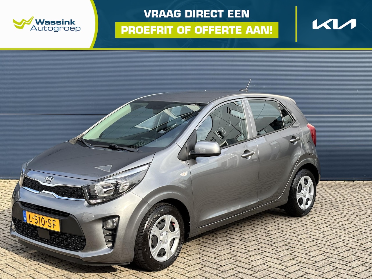 Kia Picanto - 1.0 DPi ComfortLine | Airco | Cruise control | Bluetooth | - AutoWereld.nl