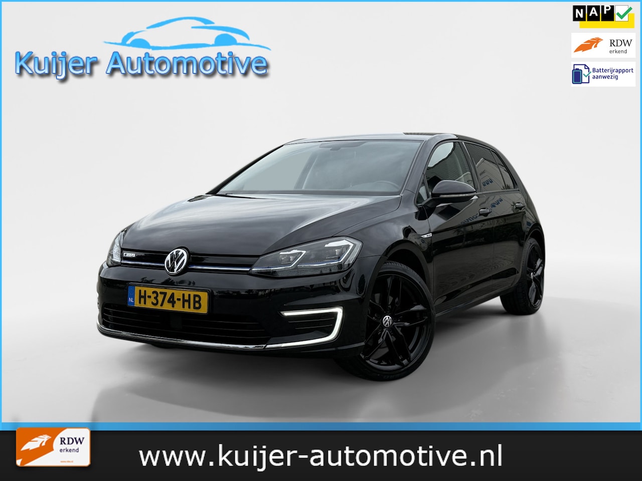 Volkswagen e-Golf - E-DITION E-DITION - AutoWereld.nl