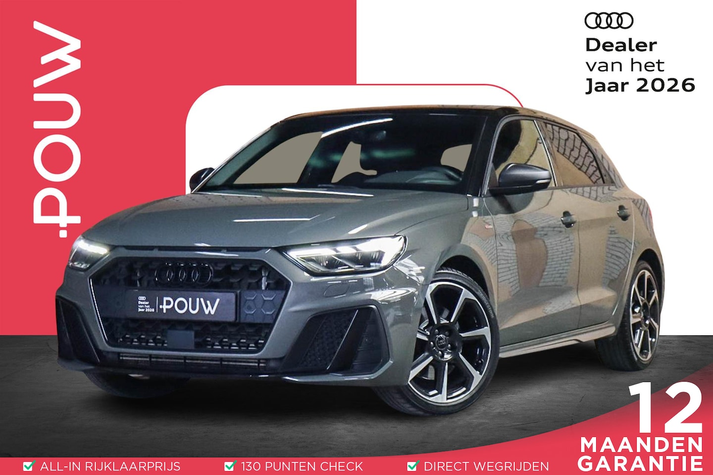 Audi A1 Sportback - 40 TFSI S 200pk S-tronic Line edition one | Sportstoelen | Voorstoelen Verwarmd | Adaptive - AutoWereld.nl