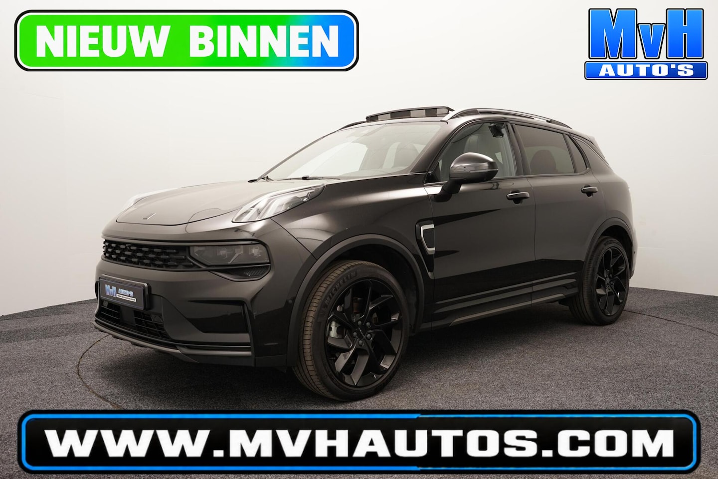 Lynk & Co 01 - 1.5 PHEV|FULL BLACK XL|360°CAM|262PK|PANO|LUXE - AutoWereld.nl