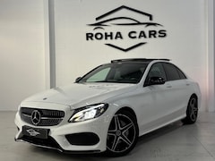Mercedes-Benz C-klasse - 180 Business Solution AMG *Stoelverwarming*Bluetooth*Pano*Led
