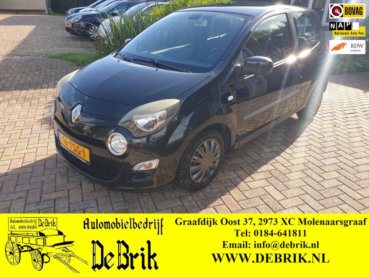 Renault Twingo - 1.2-16V Dynamique 1.2 16V Dynamique, climat, cruise control. - AutoWereld.nl