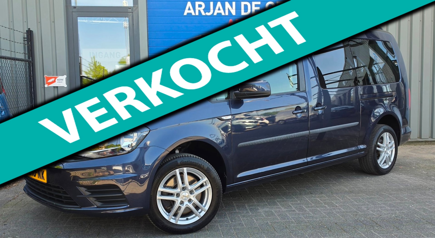 Volkswagen Caddy Maxi - 1.4 TSI Maxi Cruise Clima 7 persoons Navi Trekhaak - AutoWereld.nl