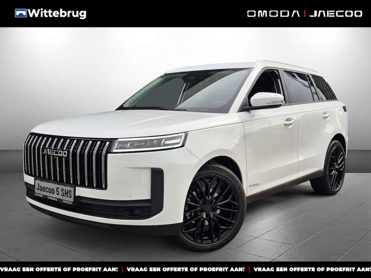 Jaecoo 5 - 1.5 T-GDi SHS-H Exclusive Full Hybride Automaat met 20 Inch Lichtmetalen velgen, lederen b - AutoWereld.nl