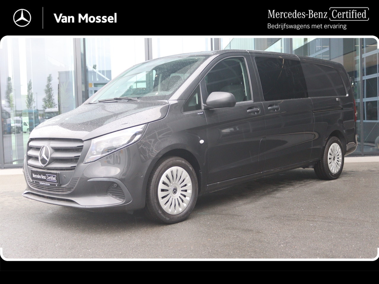 Mercedes-Benz Vito - 116 CDI Aut XL 6 pers. Dub Cab.|NAVI/AIRCO/MBUX/ Certified - AutoWereld.nl