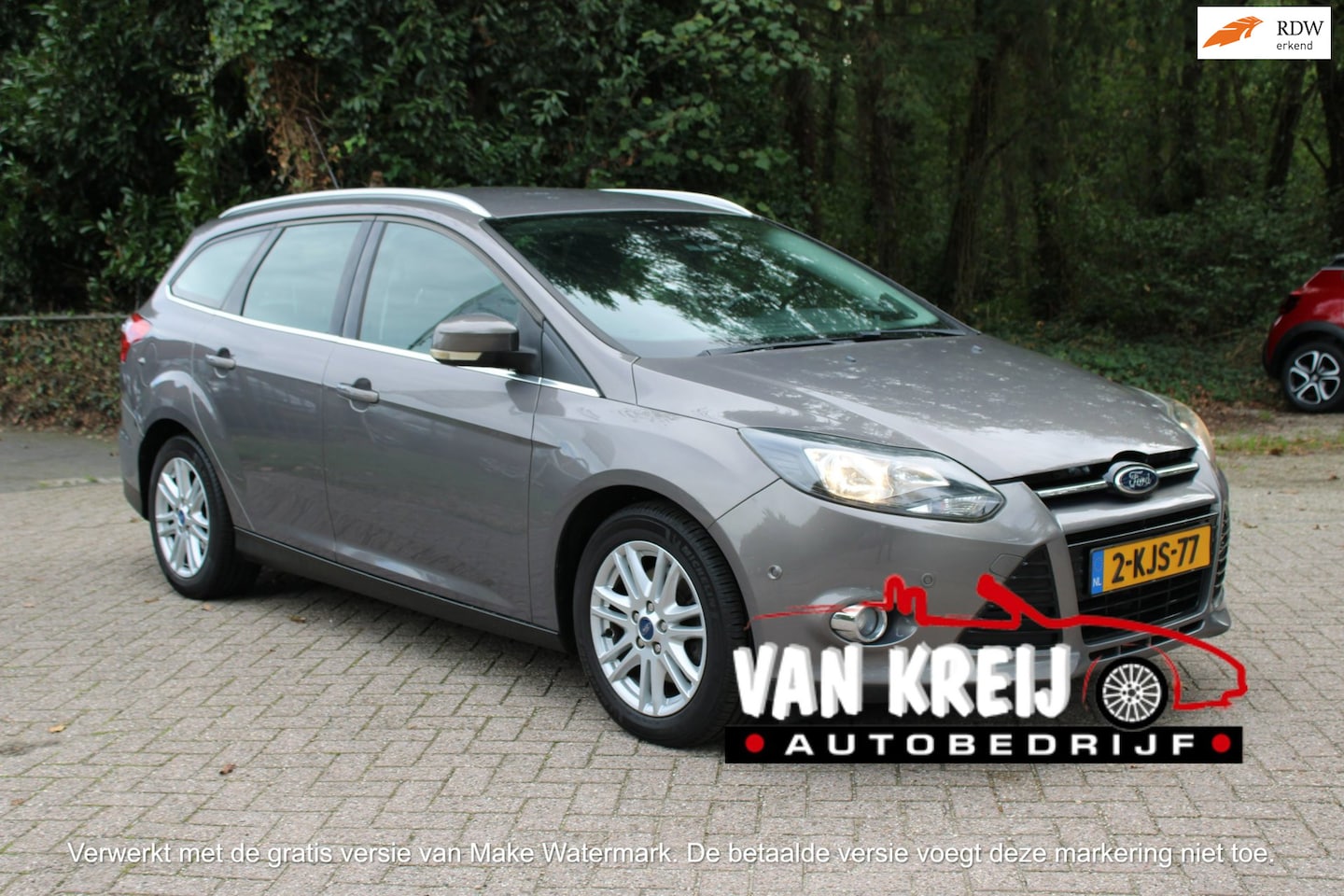 Ford Focus Wagon - 1.6 EcoBoost Titanium 1.6 EcoBoost Titanium, Clima, Trekhaak, Stoelverw. - AutoWereld.nl