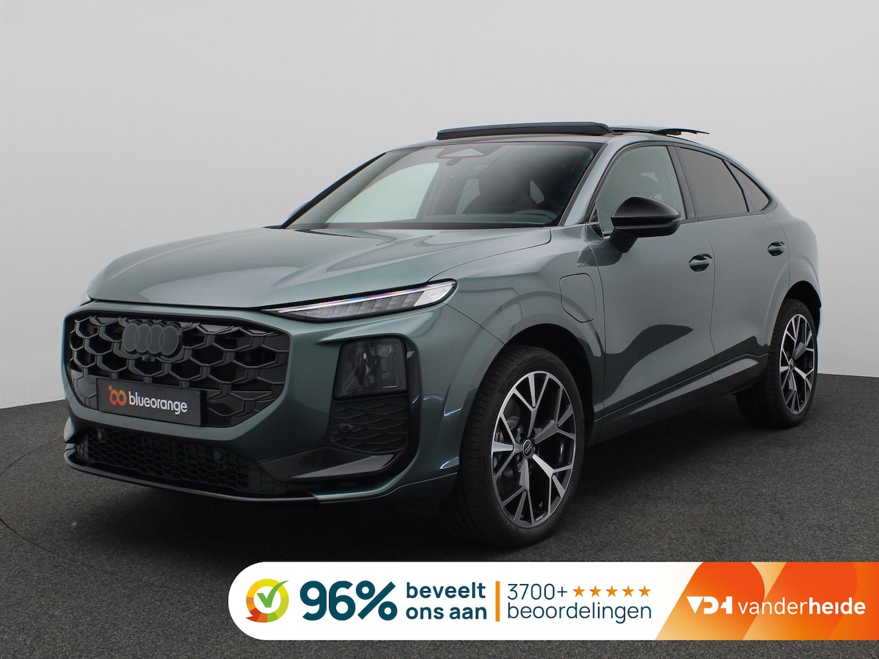 Audi Q3 Sportback - 1.5 e-hybrid S edition 272PK S-Tronic SOH 100% Panoramadak, Trekhaak, Achteruitrijcamera, - AutoWereld.nl