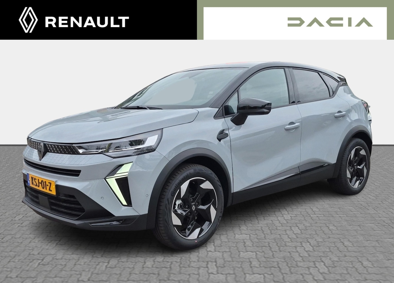 Renault Captur - 1.8 E-Tech full hybrid 160 techno - two-tone kleurstelling - AutoWereld.nl