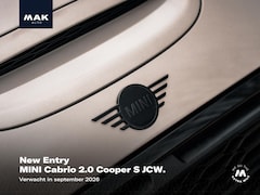 MINI Cabrio - 2.0 Cooper S JCW , H/K, HUD, ACC, LED, 18", camera, keyless,