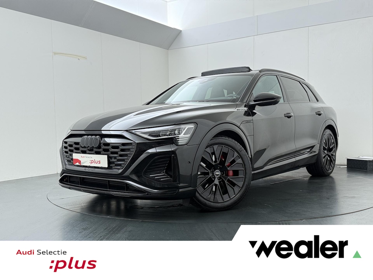 Audi Q8 e-tron - 55 quattro S Edition Competition 115 kWh | 408 PK | SoH 81% | Trekhaak | Panoramadak | Luc - AutoWereld.nl