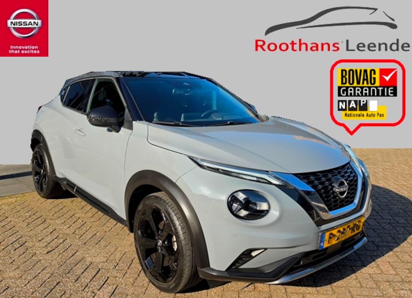 Nissan Juke - 1.0 114PK DIG-Turbo DCT A/T Kiro Navi - Camera - Apple carplay & Android Auto - Trekhaak - AutoWereld.nl