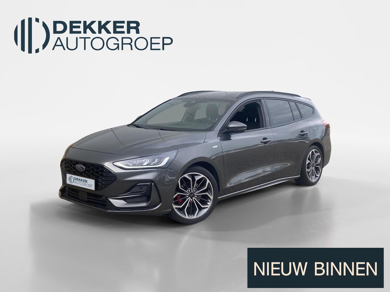 Ford Focus Wagon - 1.0 EcoBoost Hybrid 155pk Autom. ST Line X Wagon Afneembare Trekhaak - B&O - BLISS - Winte - AutoWereld.nl
