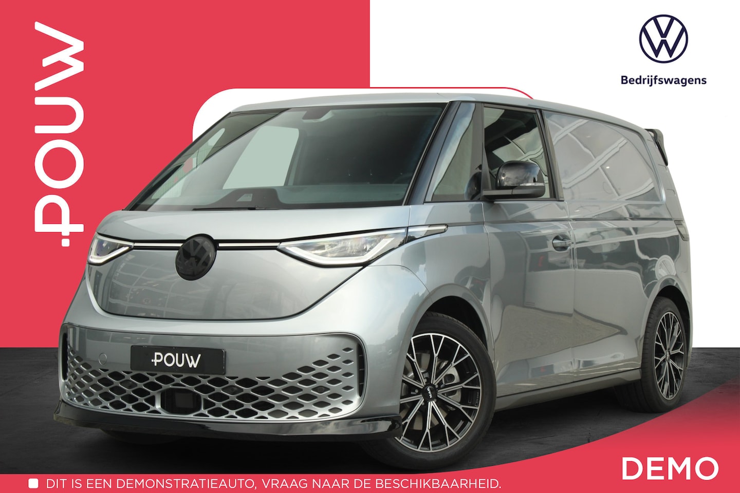 Volkswagen ID. Buzz Cargo - 286pk 79 kWh | 20" Velgen | Trekhaak | Assistentie Pakket - AutoWereld.nl