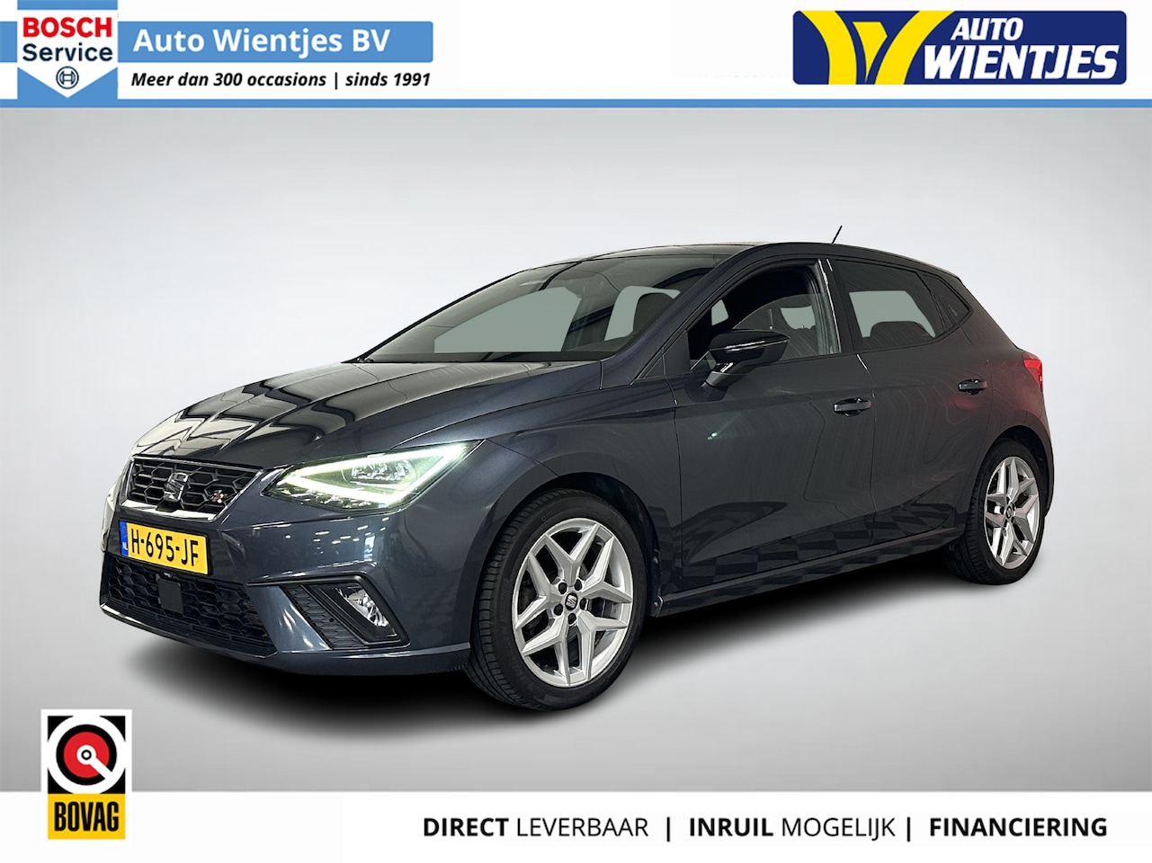 SEAT Ibiza - 1.0 TSI | FR Business 5-Drs | Airco-Ecc | Cruise | Carplay - AutoWereld.nl
