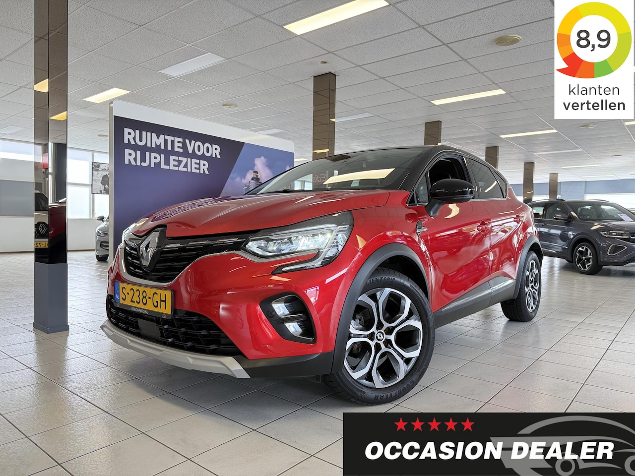 Renault Captur - 1.3 140 TECHNO *CAM*APP*LED*TREKHAAK*11040KM* - AutoWereld.nl