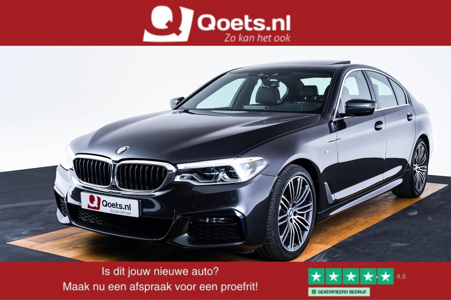 BMW 5-serie - 520i High Executive Edition M Sport - Panoramadak - Head up - Driving/Parking Assistant - - AutoWereld.nl