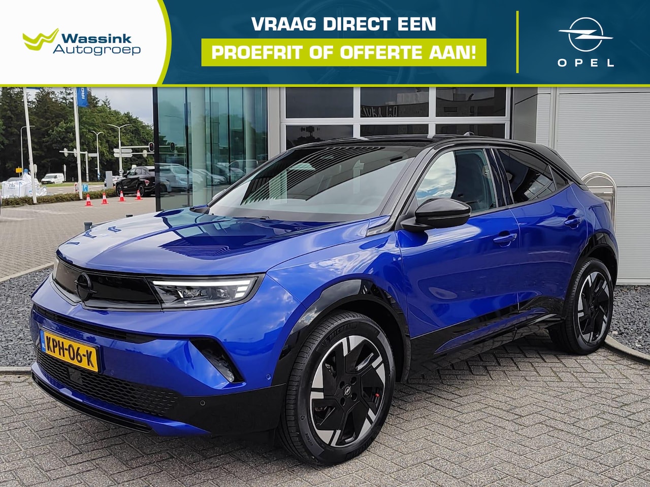 Opel Mokka Electric - GS 54 kWh SOH 97,5 |Adaptief cruise control | Stuurverwarming | Climatronic | Two tone dak - AutoWereld.nl