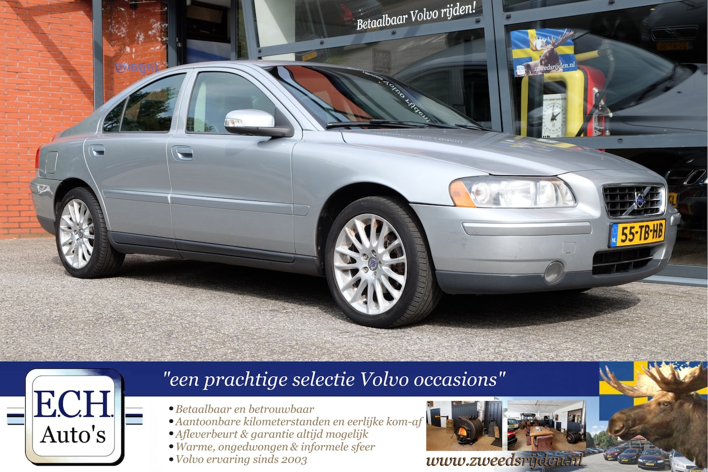 Volvo S60 - 2.4 Drivers Edition 2.4 140 pk Drivers Edition, Leer, Trekhaak - AutoWereld.nl