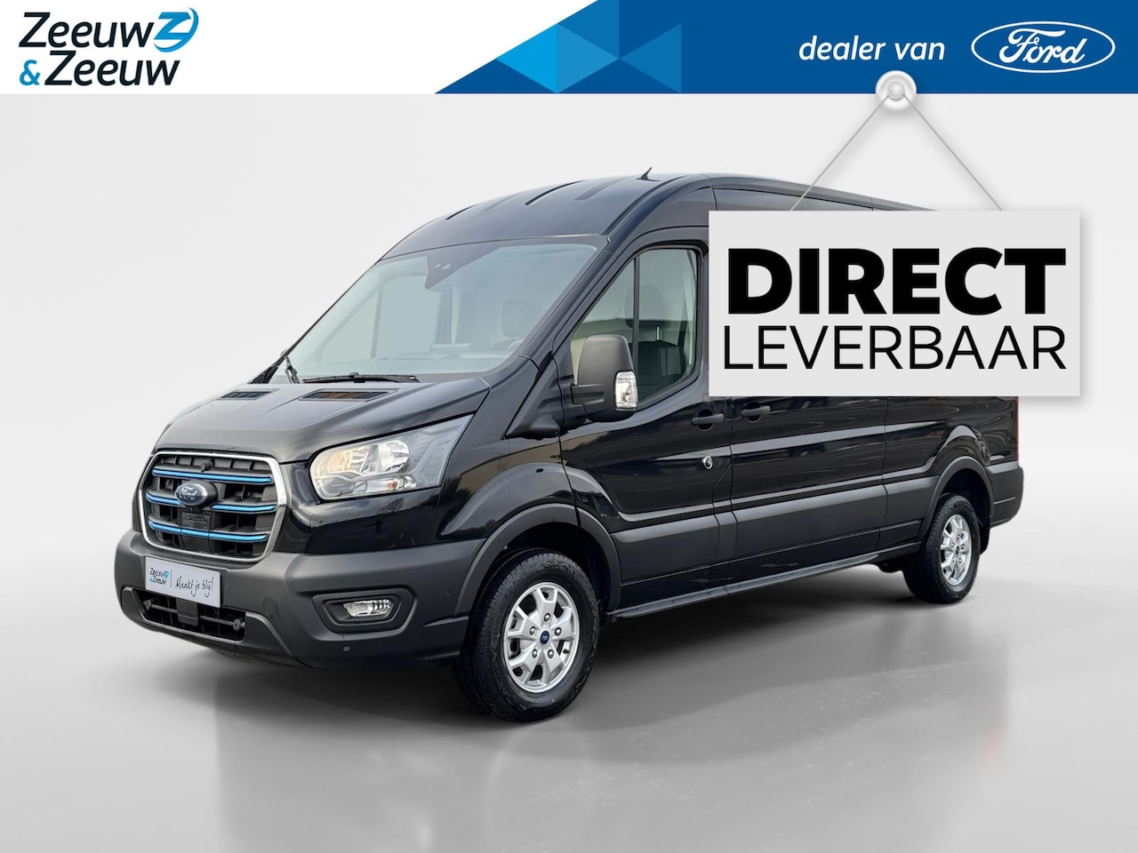 Ford E-Transit - 350 L3H2 Trend 68 kWh | Uit Voorraad Leverbaar | Prijs inclusief €8.285,- Ready Set Ford B - AutoWereld.nl