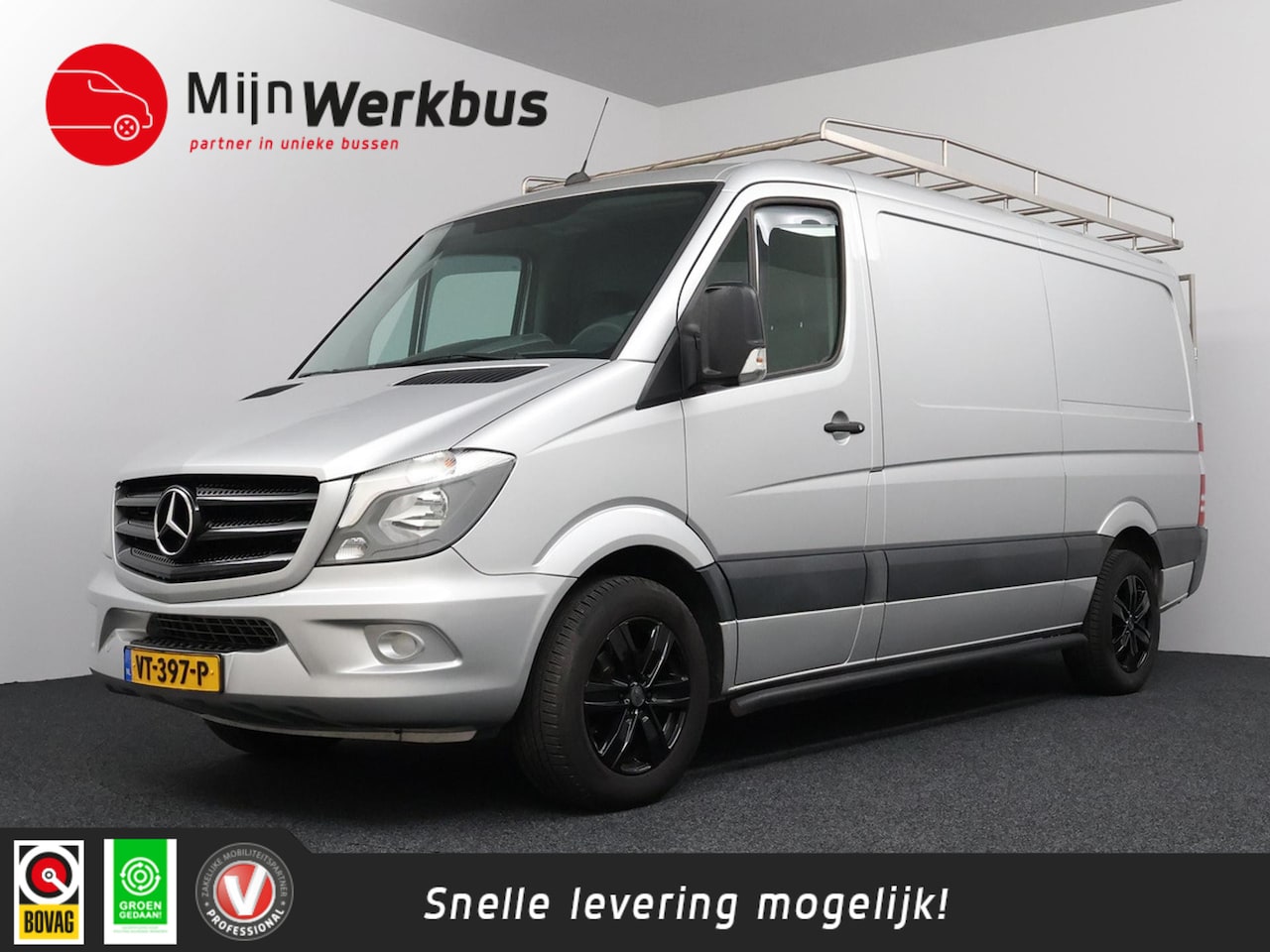 Mercedes-Benz Sprinter - 213 2.2 CDI 366 Functional | Camera | Imperiaal | Trekhaak | Sidebars! - AutoWereld.nl