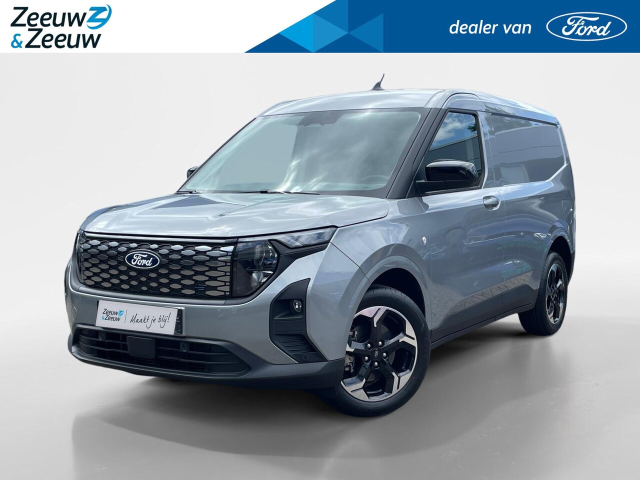 Ford Transit Courier - E-Transit Limited 44 kWh | 0,99% rente op financial lease| Trekhaak | Driver Assistance Pa - AutoWereld.nl
