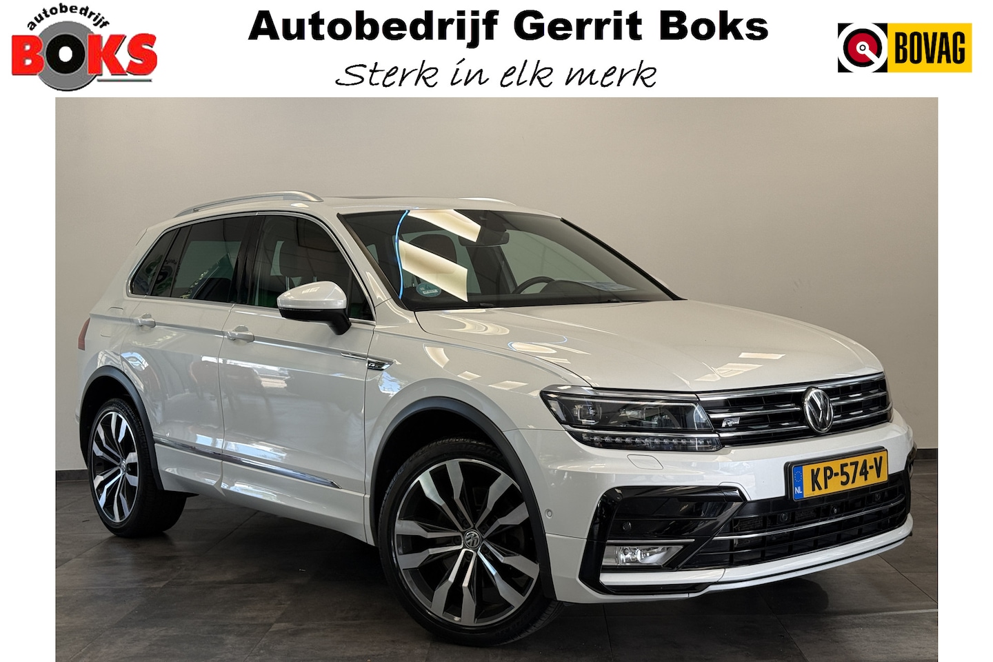 Volkswagen Tiguan - 2.0 TSI 4Motion Highline 360 Camera Virtual Cockpit Memory Pano Leder - AutoWereld.nl