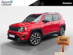 Jeep Renegade - 4xe 240 Plug-in Hybrid Electric S 12 MAANDEN GARANTIE | Stoel/stuur verwarming | Navigatie