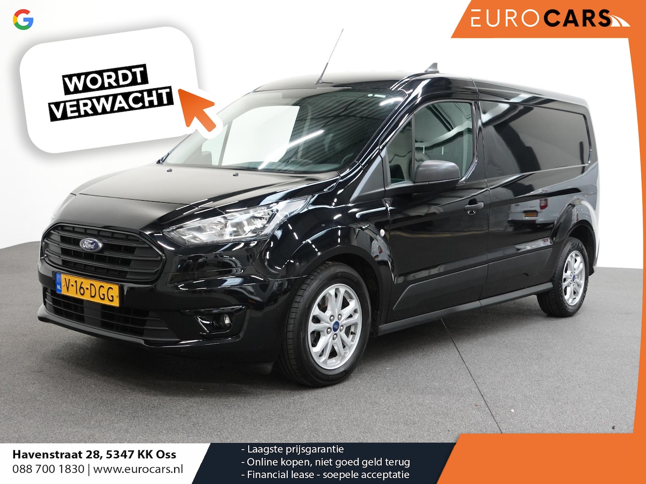 Ford Transit Connect - 100pk Automaat L2 Trend Navigatie Camera Parkeersensoren Cruise control 3 Zits - AutoWereld.nl